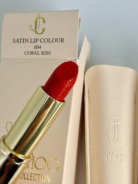Jimmy Choo Seduction Collection Satin Lip Cooler - 004 Coral Kiss